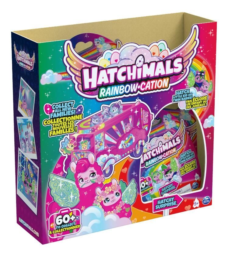 Hatchimals Colleggtibles Pack De 1 Famille Surprise 1 Enfant Saison 2 (Assort) (Barquette)