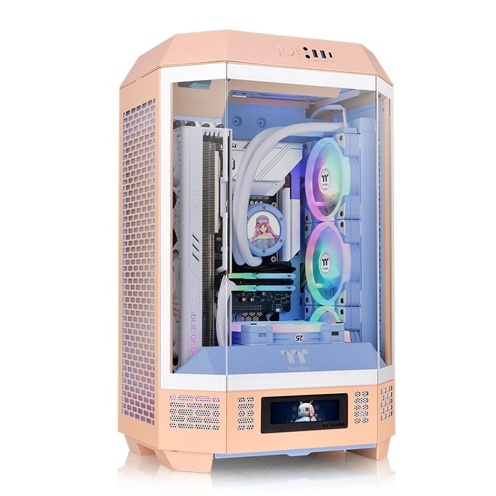 Thermaltake Tt The Tower 300 Fuzz Boîtier mini tour Fenêtre