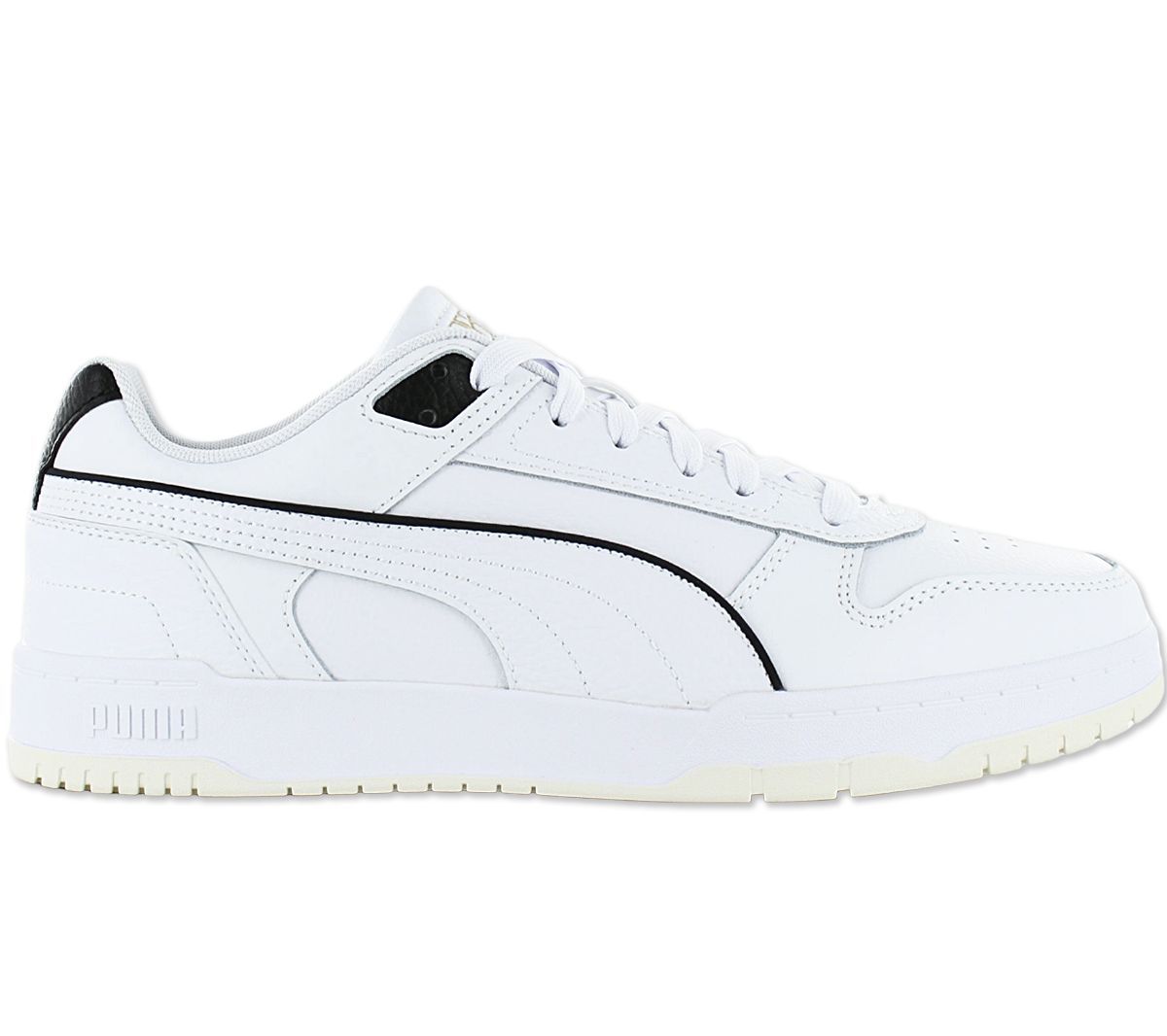 Puma Rebound Rbd Game Low - Hommes Baskets Sneakers Chaussures Cuir Blanc 386373-01 - 47