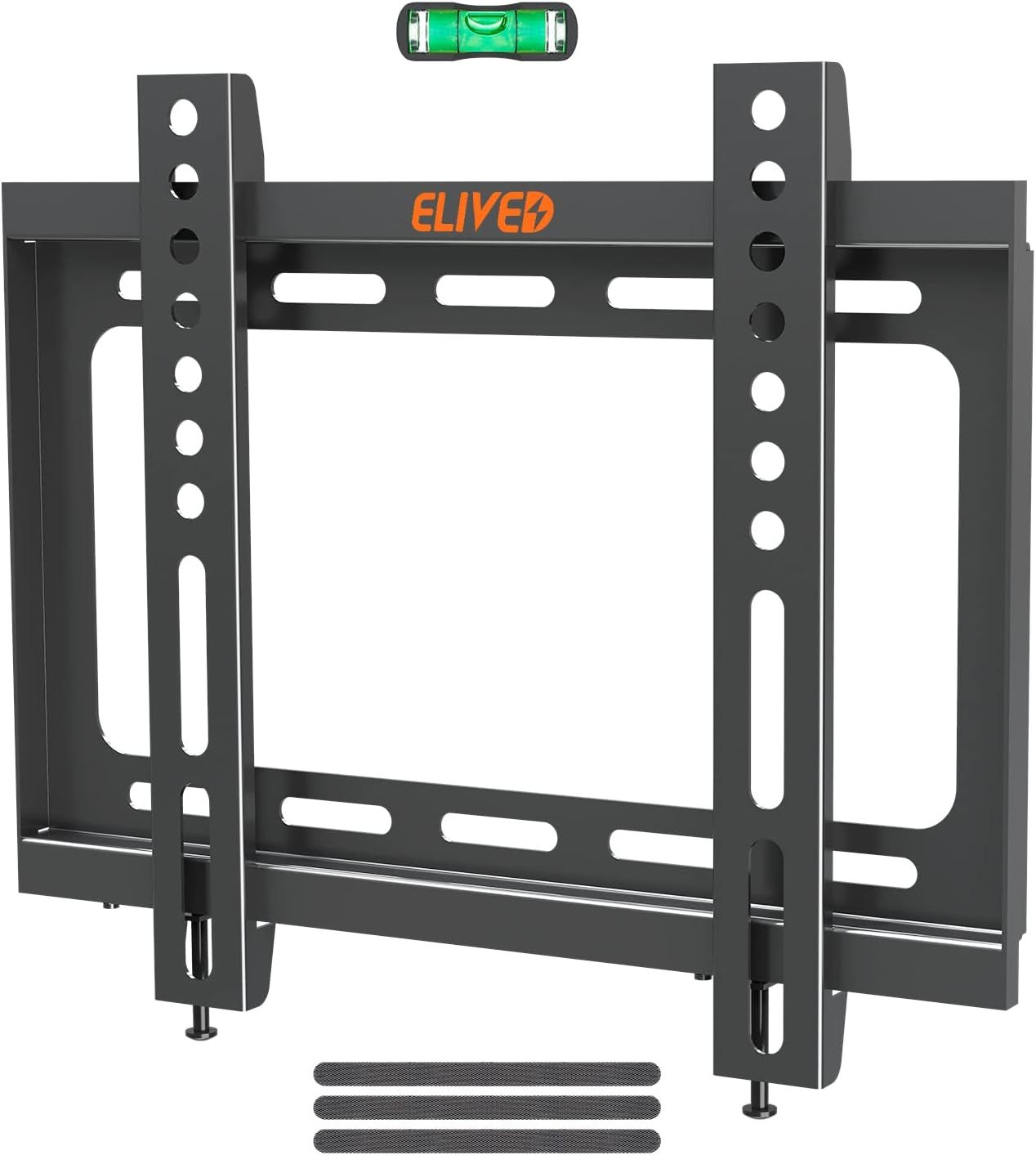 Ev027-De Support Tv Plat Pour Caravane - Support Mural Fixe Pour La Plupart Des Télév Urs Led Plats Et Incurvés De 23 À 42"" - Lcd, Oled, Plasma - Jusqu'À 30 Kg - Avec Vesa 200 X 200 Mm