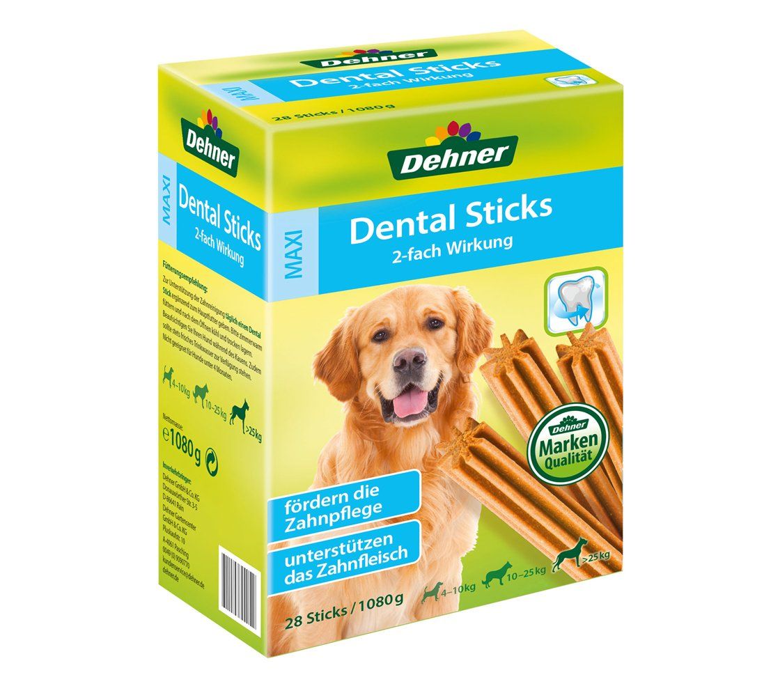 Dehner Friandises Pour Chiens De Plus De 25 Kg - Lot De 28 - 1080 G