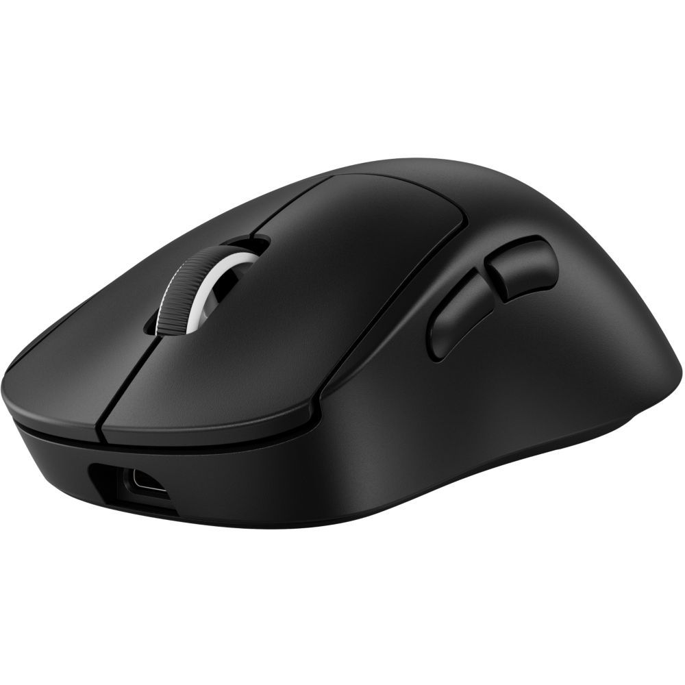 Logitech G PRO X SUPERLIGHT 2 DEX - Souris - ergonomique - jeux - pour droitiers - optique - 5 boutons - sans fil, filaire - 2.4 GHz, USB - noir