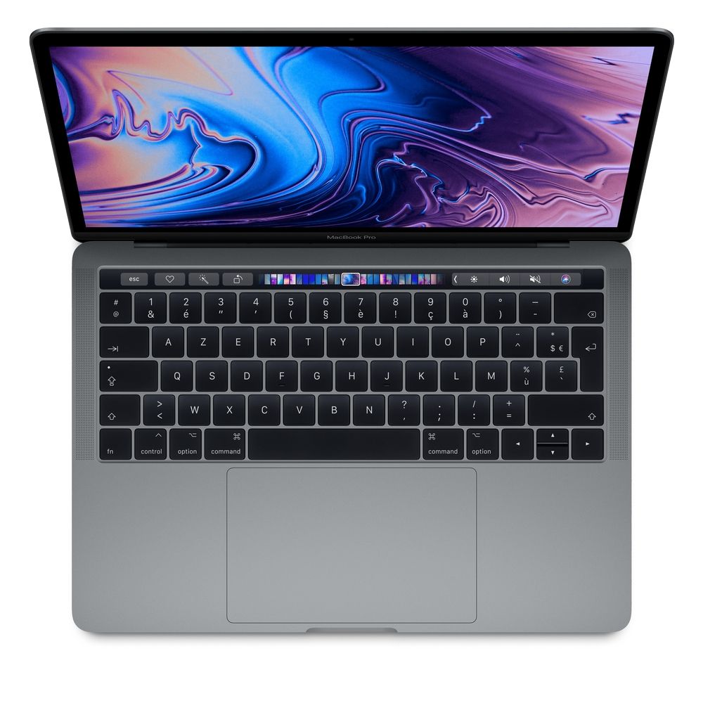 MacBook Pro 13" Touch Bar 2020 (2 USB-C) Intel Core I5-8257U 16 Go - 256 Go - SSD - Gris sidéral