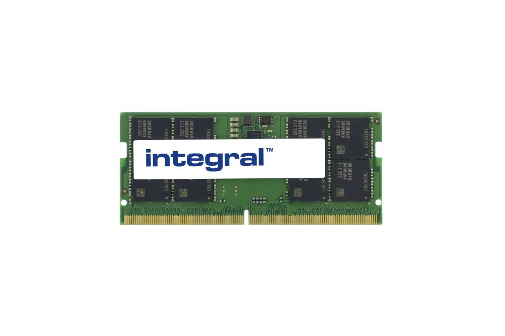 Integral DDR5 module SO DIMM 262 broches 4800 MHz / PC5 38400 CL40 1.1 V mémoire sans tampon non ECC