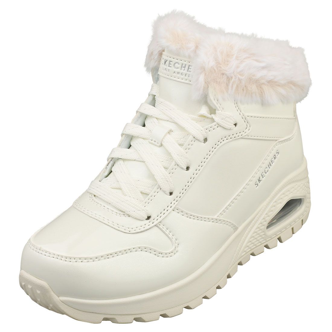 Bottines Mode Skechers Uno Rugged Fiesty Winter - Blanc - 38