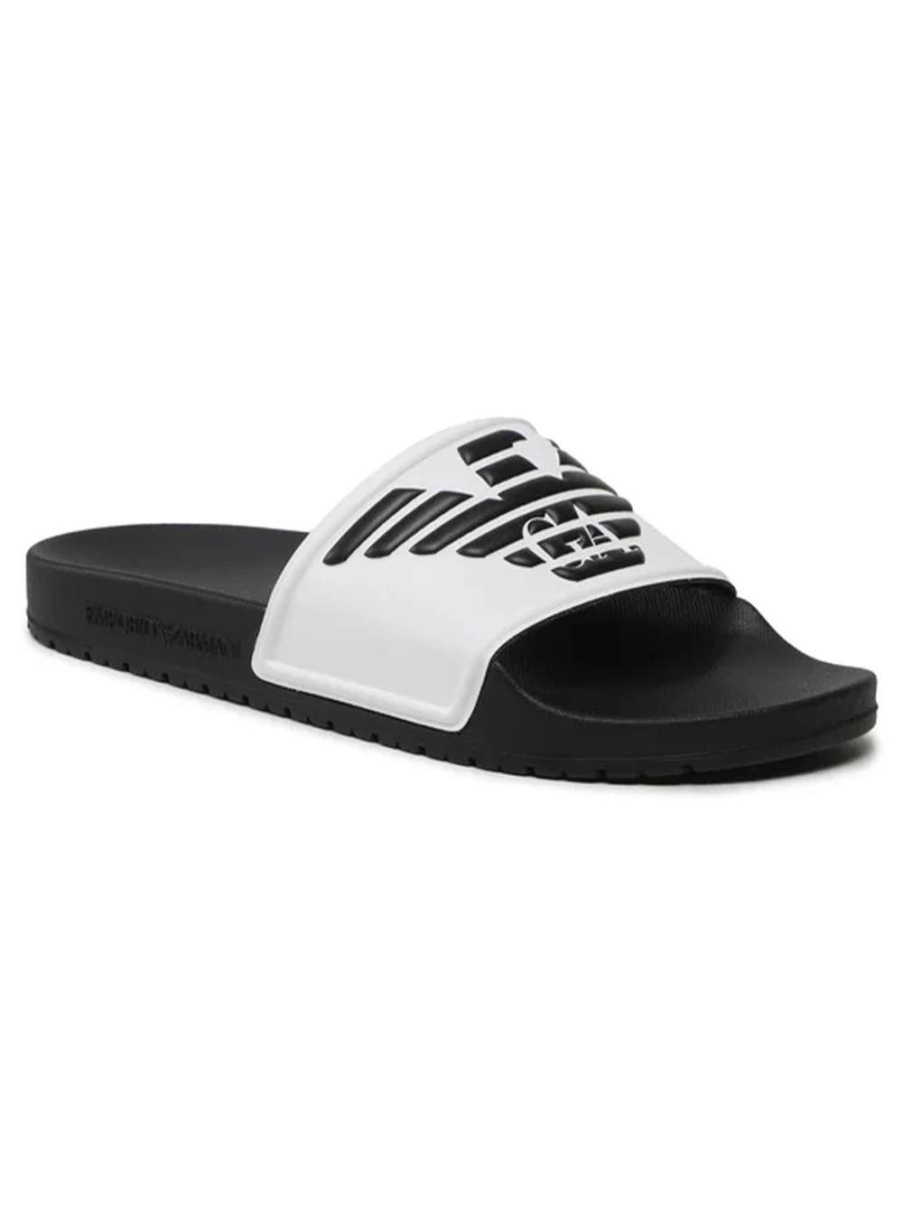 Claquettes Emporio Armani Slide Eagle - vue 3