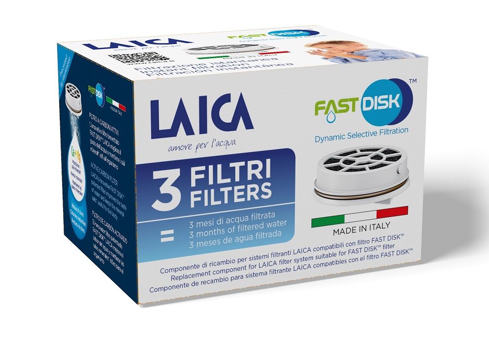 Laica Fast Disk Disque De Filtre À Eau 3 Pièce