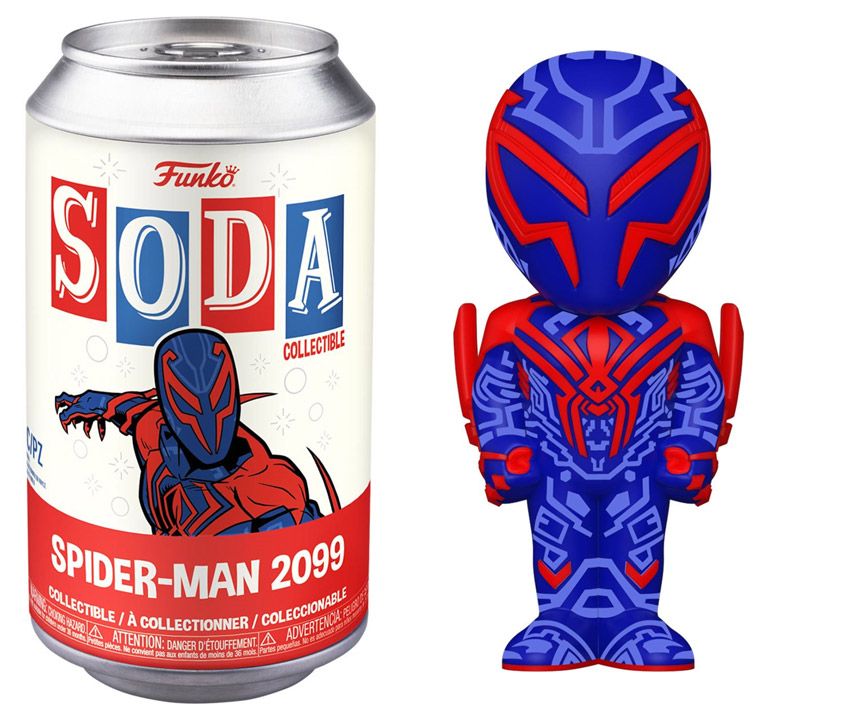 Spider Man : Across The Spider Verse Assortiment Vinyl Soda Figurines