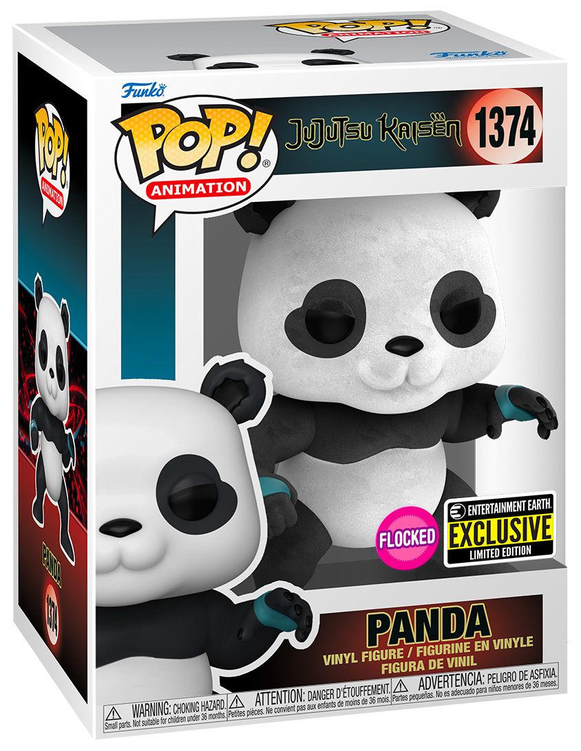 Figurine Funko Pop - Jujutsu Kaisen N°1374 - Panda - Flocked (73788)