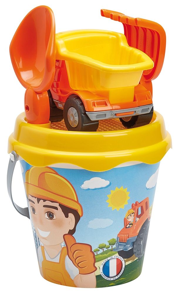 Summer Seau Garni Camion Décor Tp 17cm