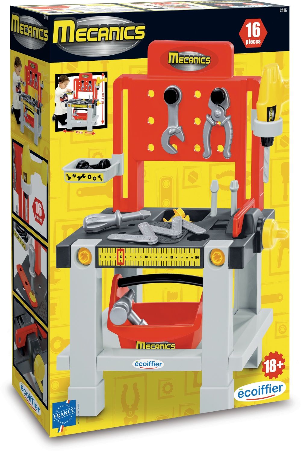 Atelier de bricolage Ecoiffier Etabli - vue 2