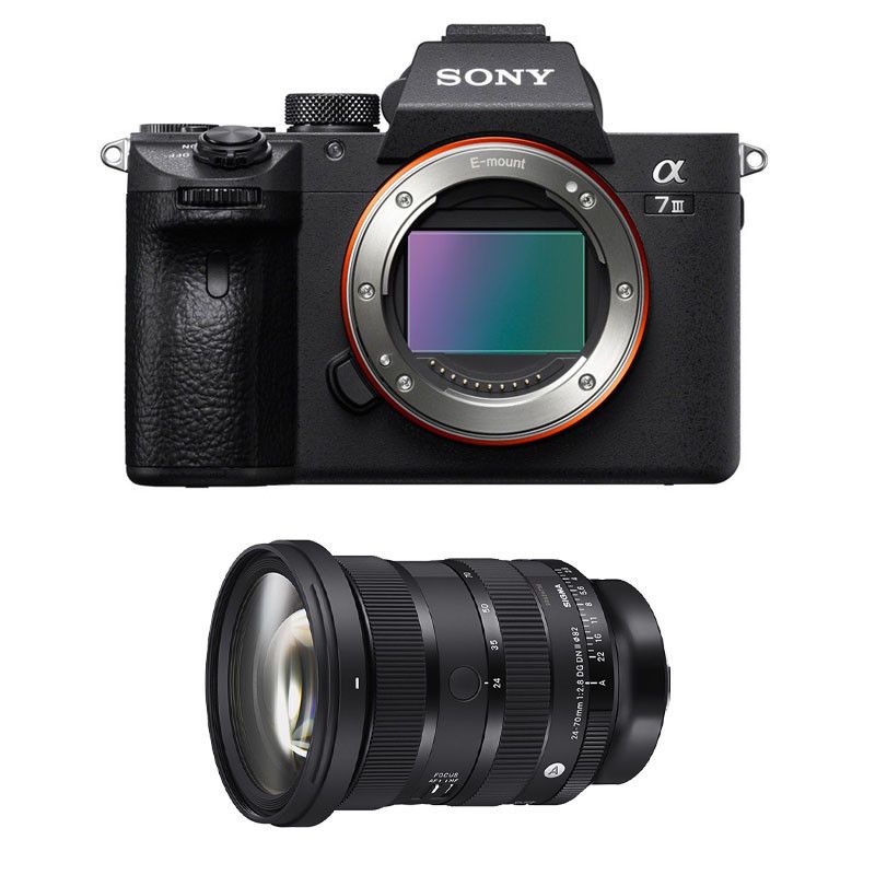 SONY Alpha 7 III + SIGMA Objectif 24 70mm f2.8 DG DN II ART Neuf - vue 4