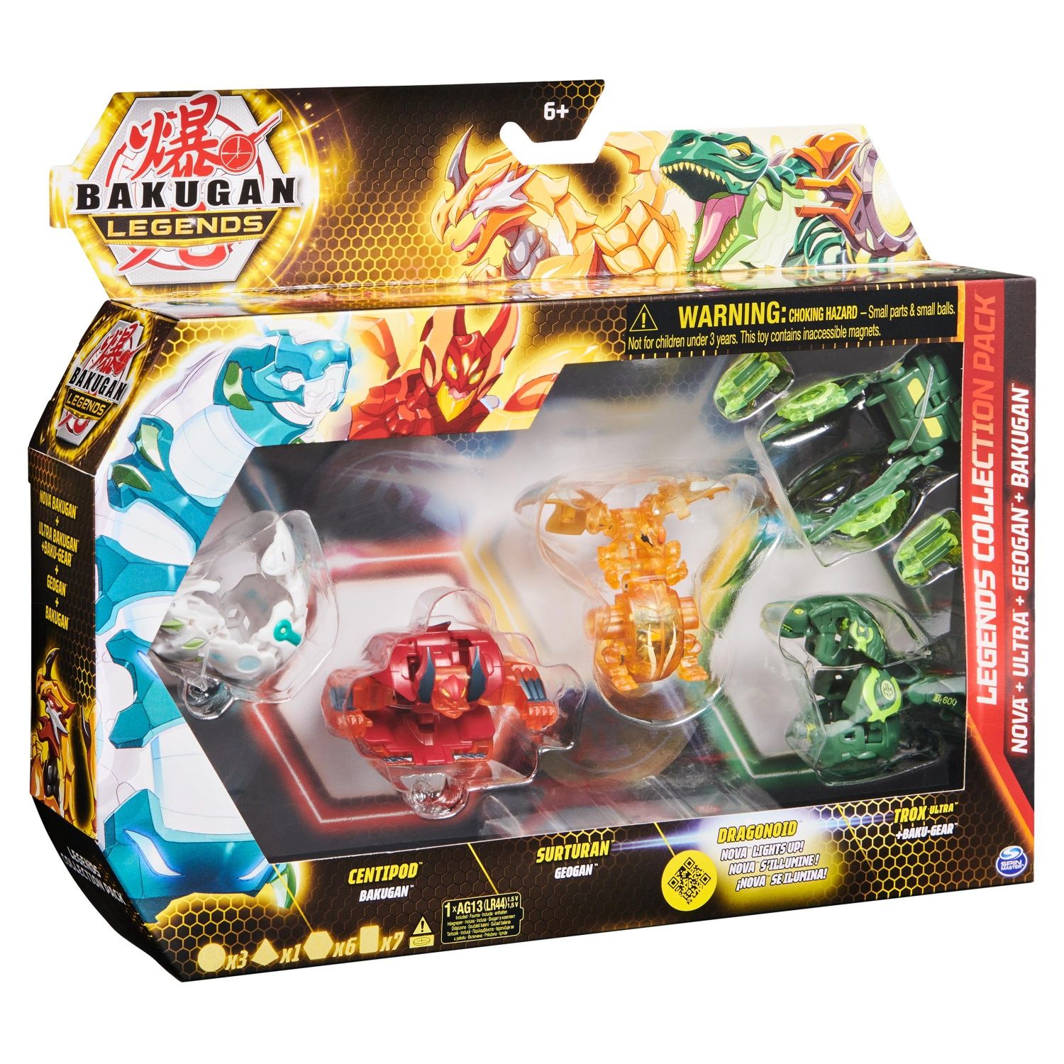 Bakugan Coffret Collection De Legende Saison 5 Bakugan Assort