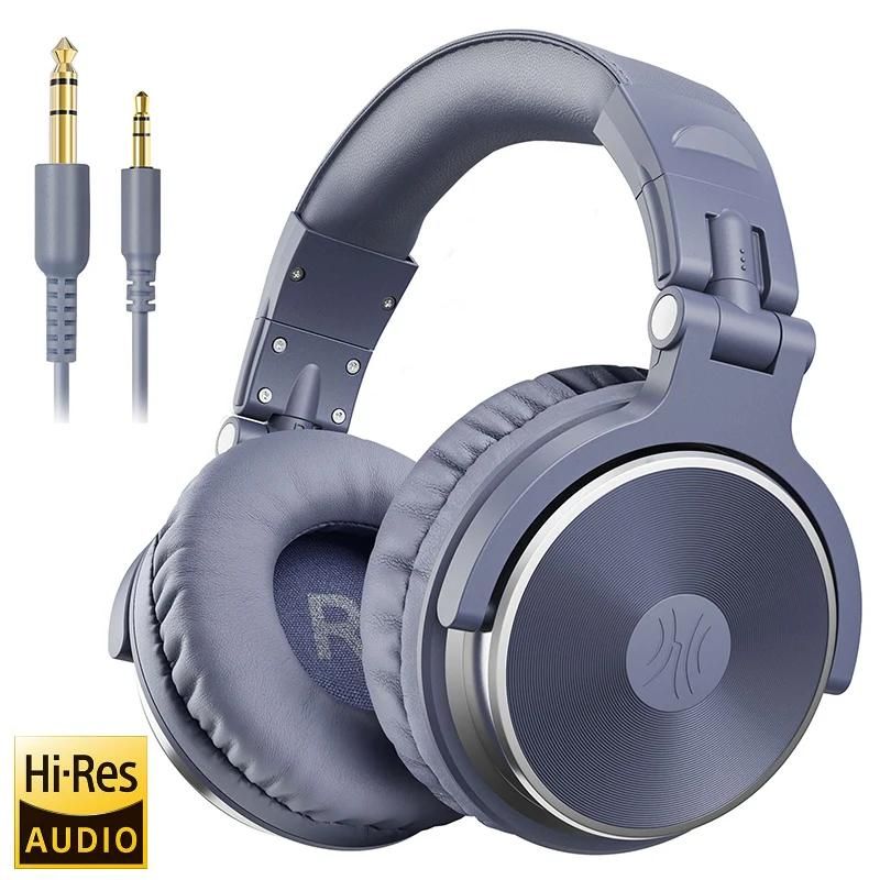 Oneodio ecouteurs avec fil Casque de studio hi-fi professionnel pour DJ avec micro, pour téléphone et PC-Pro-10-Purple