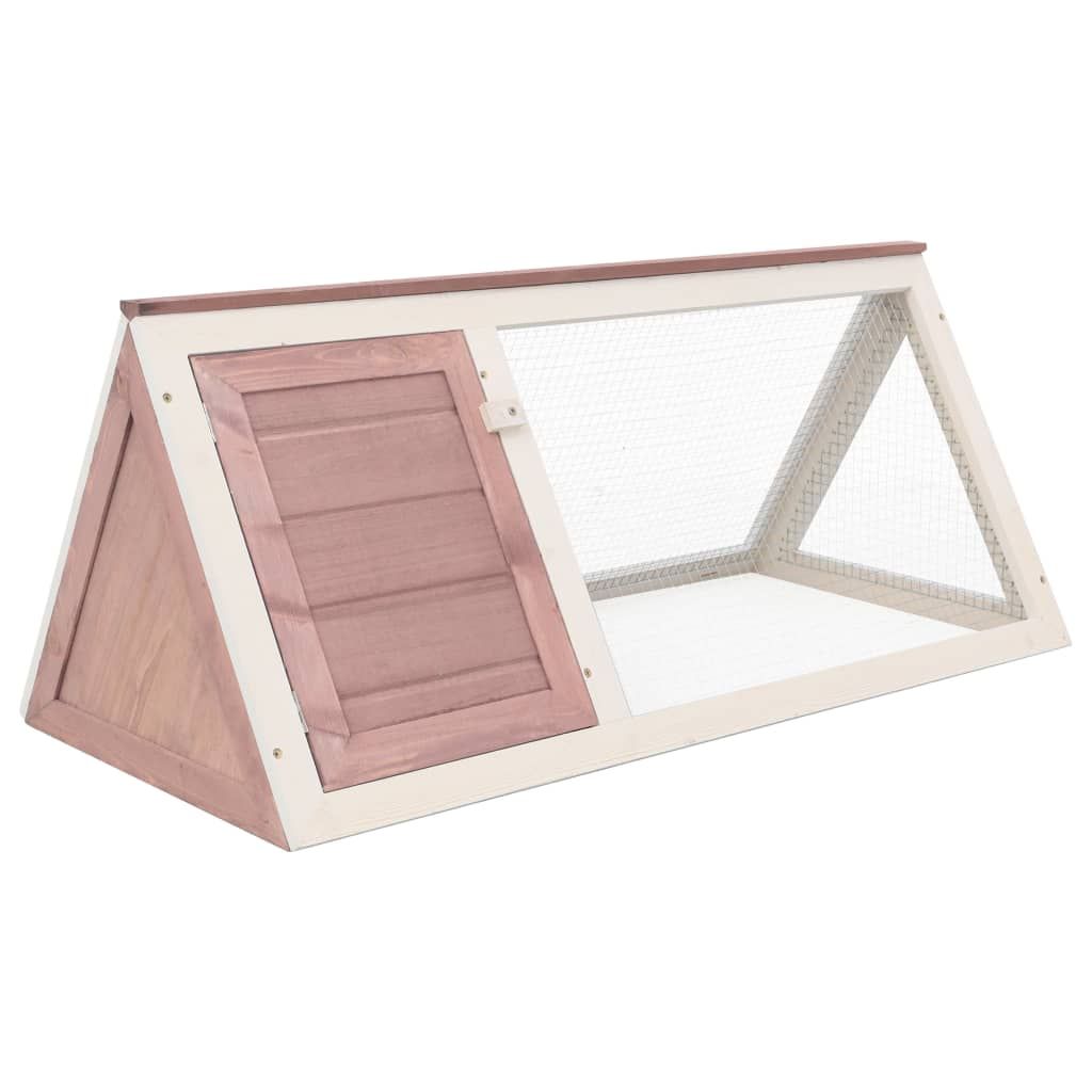 Meilleurs prix pour vidaXL Clapier Marron Bois