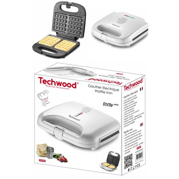 Techwood Gaufrier Électrique - vue 3