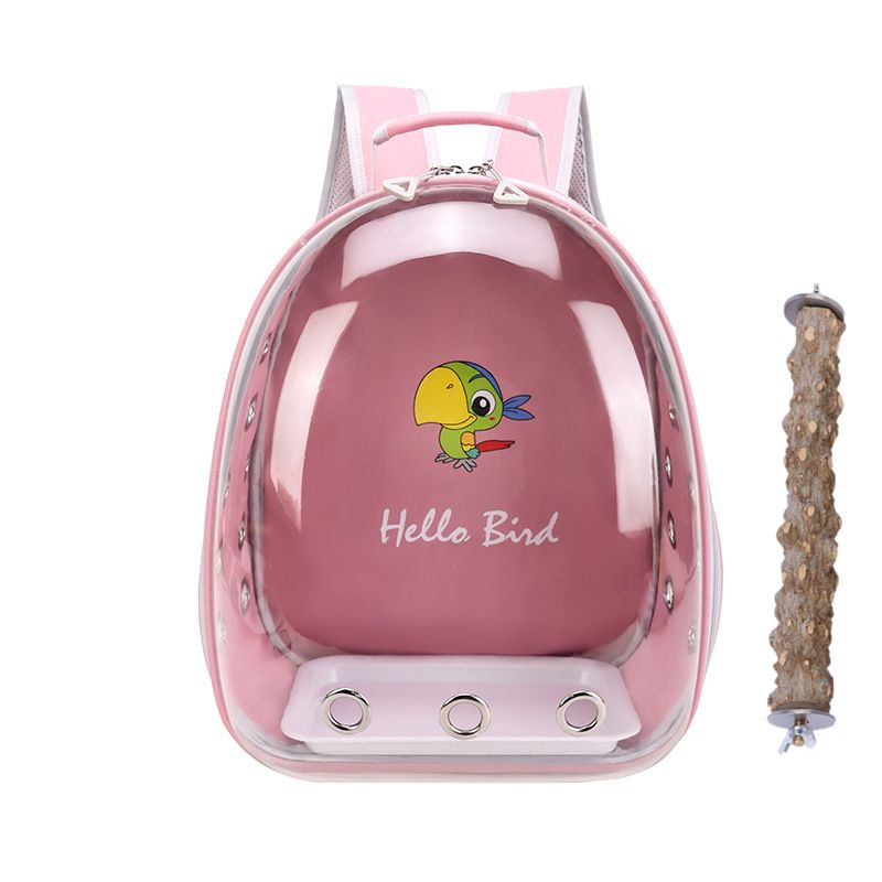 Meilleurs prix pour Sac À Dos Portable Pour Oiseaux,Electrolux,Perroquet,Mangeoire Et Escalade Pour Perruche,Calopsitte,Lapin,Voyage,Acrylique - Type Package B Pink