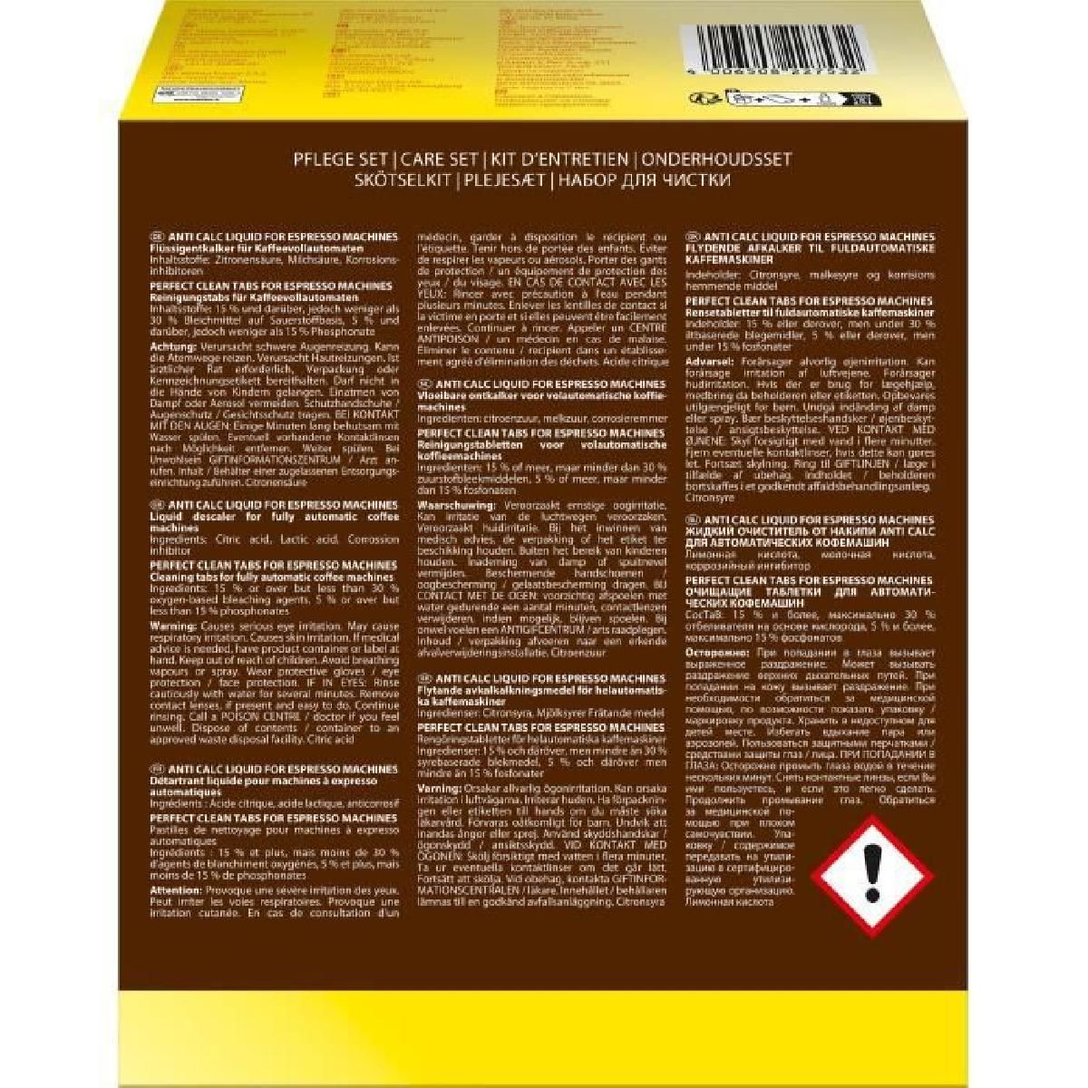 Kit Nettoyage Perfect Clean Machines a Expresso