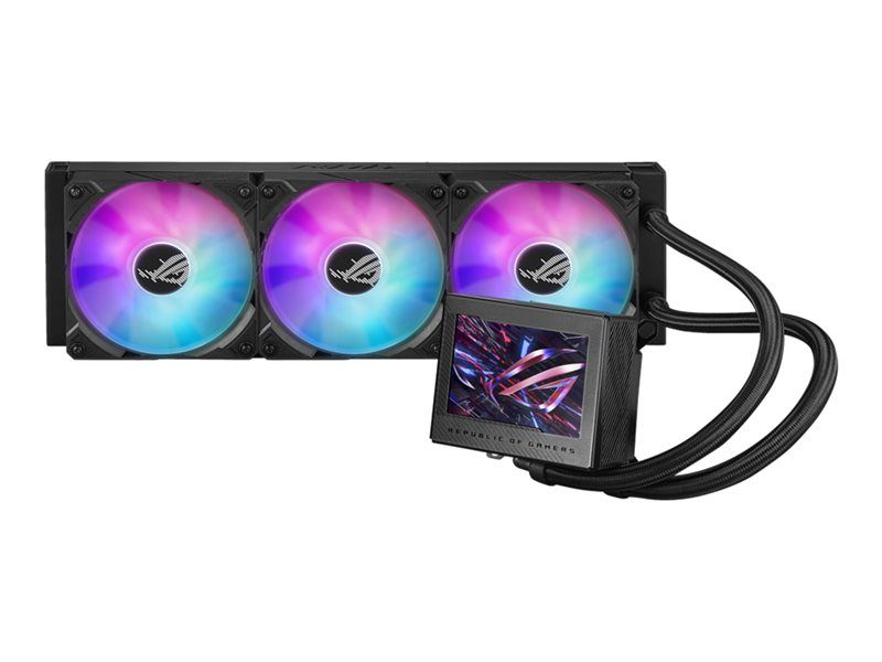 ASUS ROG Ryujin III 360 ARGB - Système de refroidissement liquide de processeur - avec écran LCD - (pour : AM4, LGA1200, LGA1700, AM5, LGA115x Socket) - cuivre - 120 mm