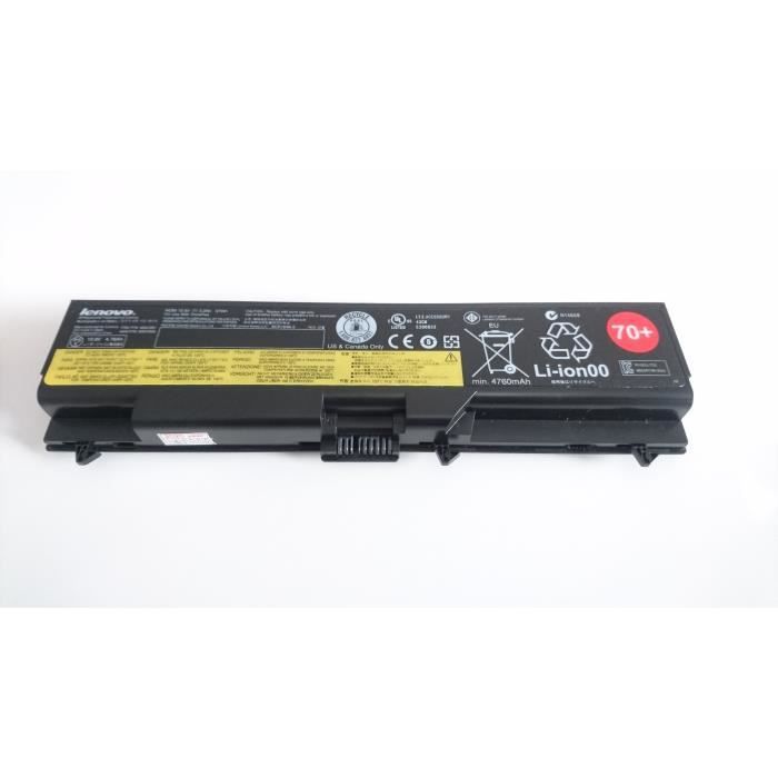 Batterie originale LENOVO 70+ pour PC Lenovo L430 L530 T430 T430I T530 T530I W530 W530I...