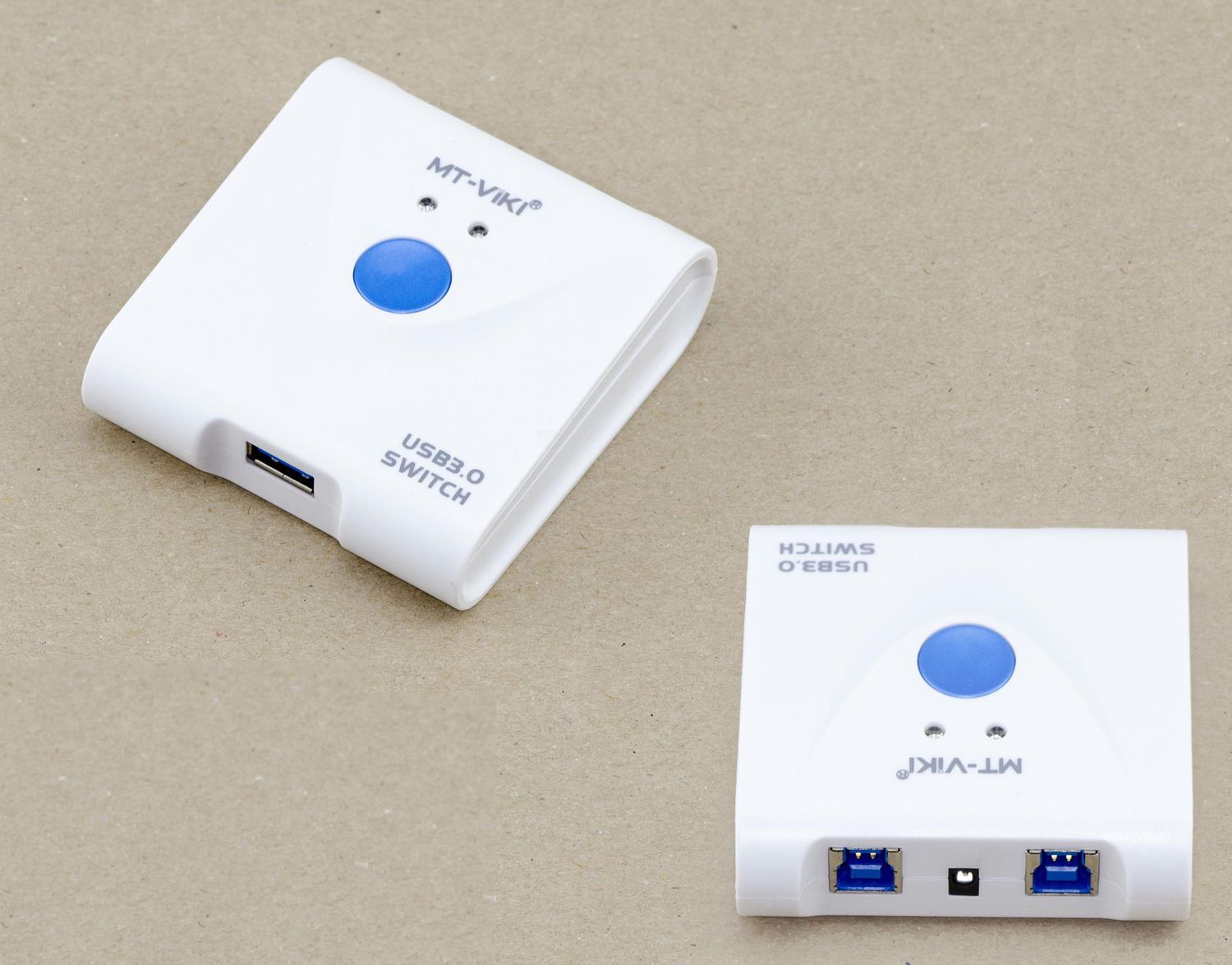 Boitier de Partage USB 3.0 / Switch 2 Ports avec Alimentation