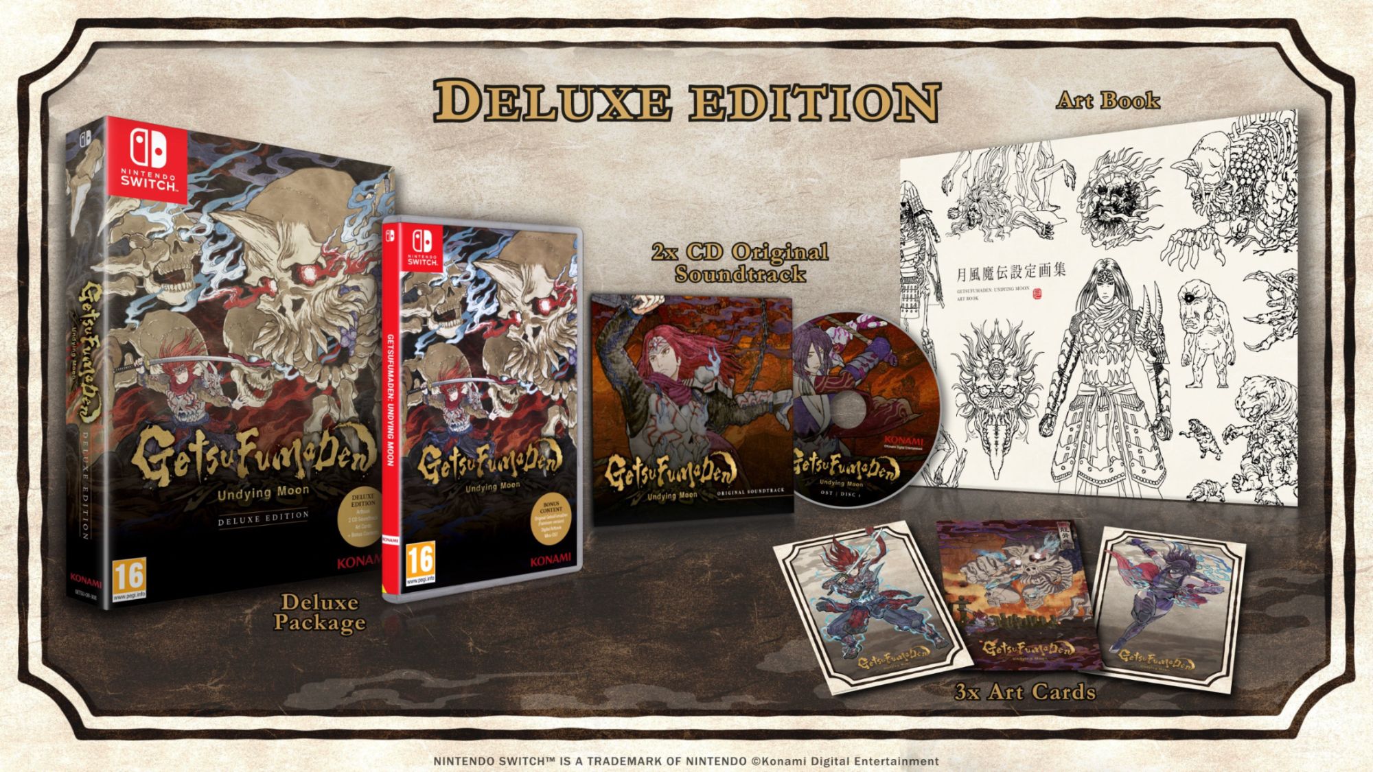 Getsufumaden: Undying Moon Deluxe Edition Switch Version anglaise - vue 4