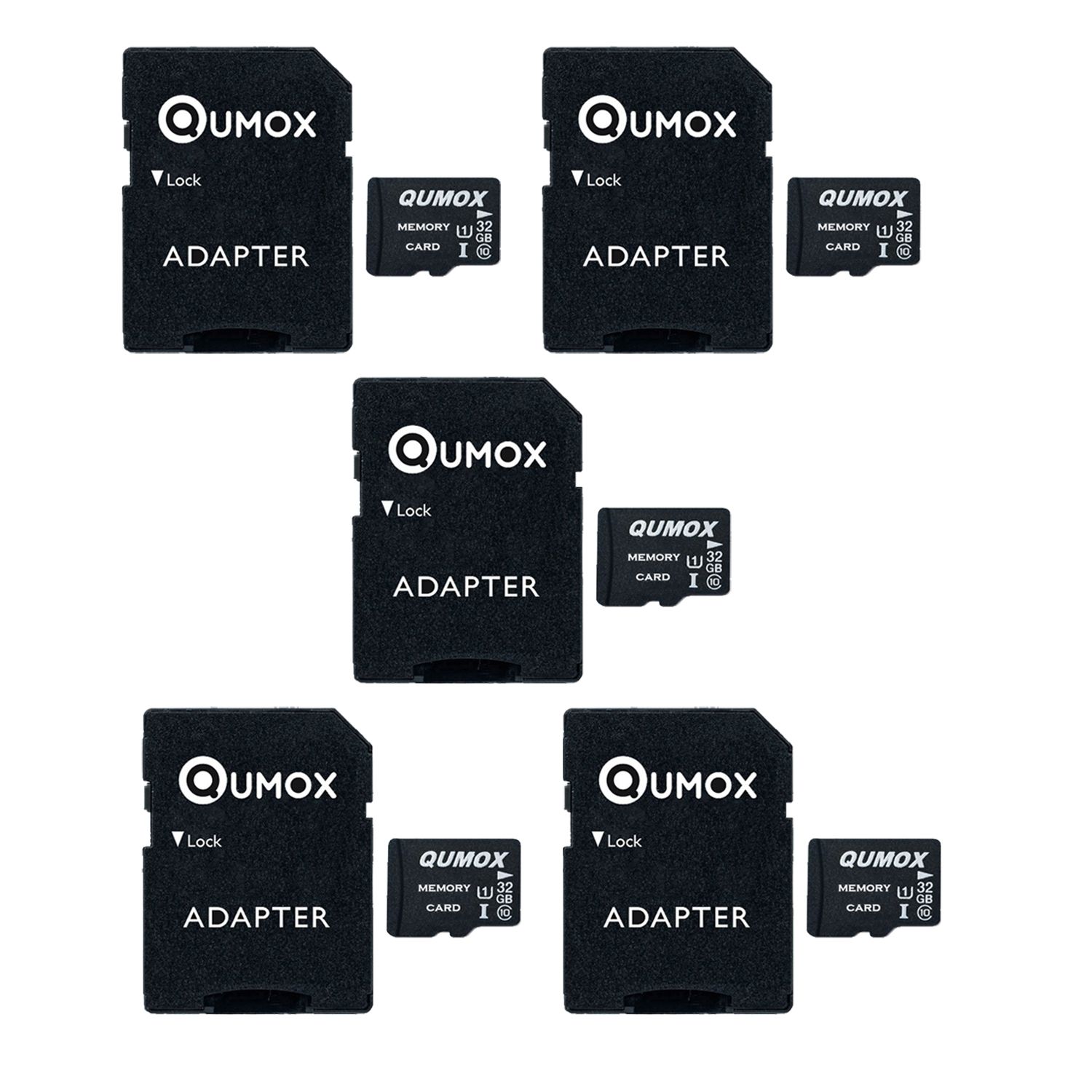 Lot de 2 Qumox Micro SD SDHC 32g TF Carte Class 10 UHS I 70MB 15MB pour Appareils Photo Drones Smartphone - vue 4
