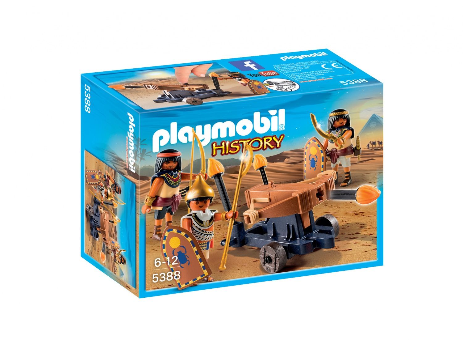 Playmobil 5388 Soldats Du Pharaon Baliste