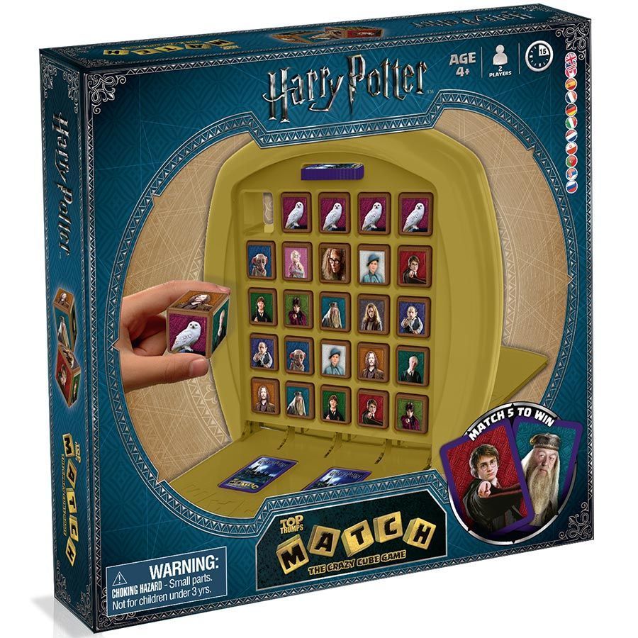 Match Jeu De Société Harry Potter 1724 Doré