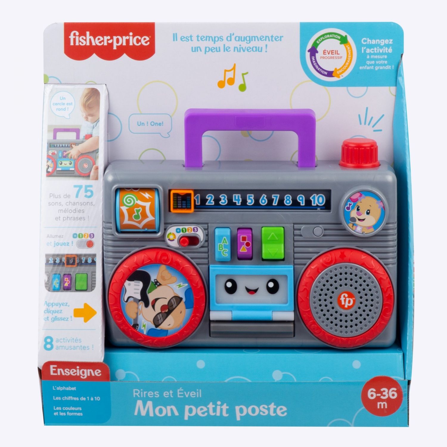 Fp Core Business Fisher Price Mon Petit Poste Rires Et Éveil Jouet D'éveil 1er Age Dès