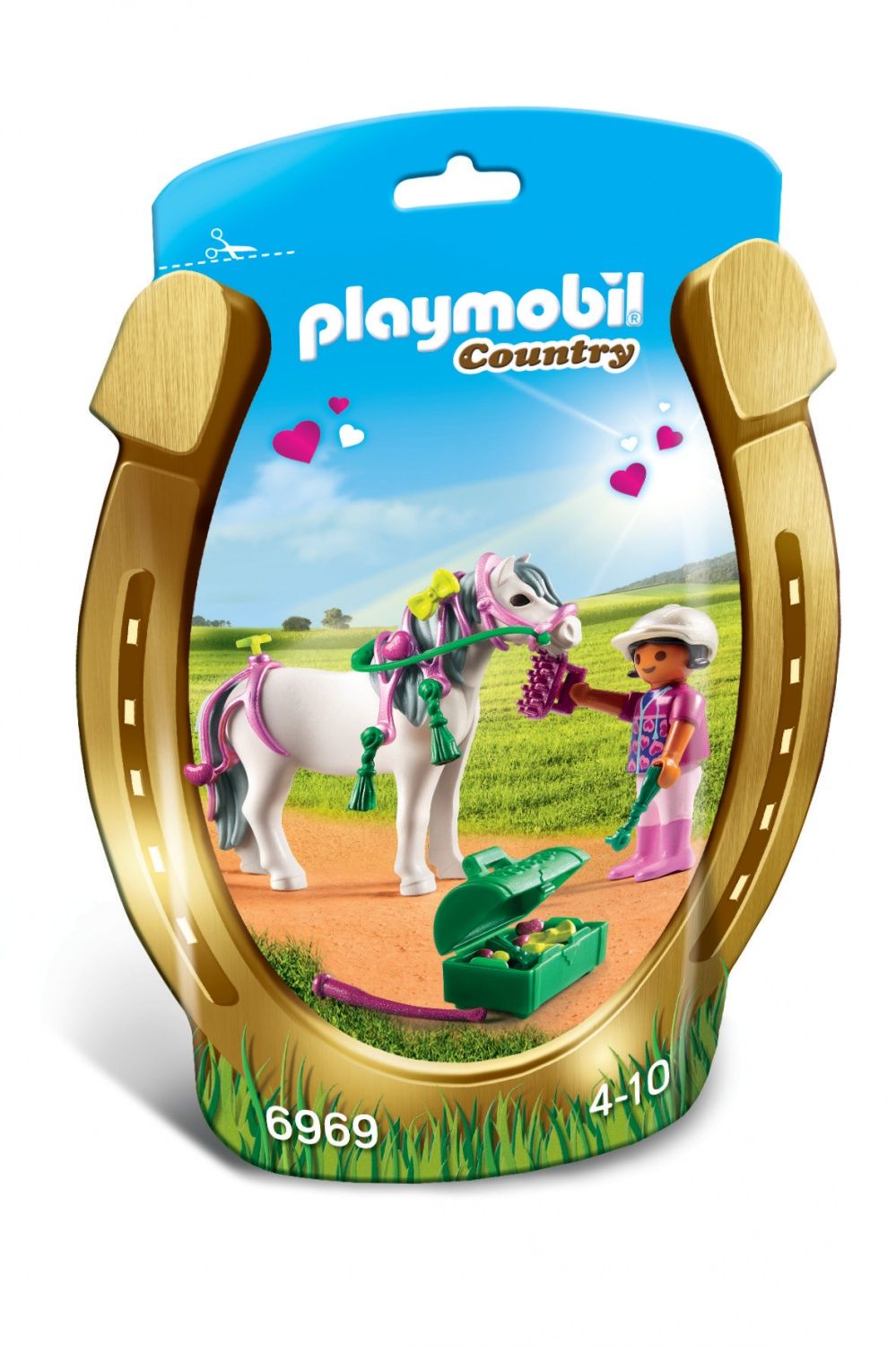 Playmobil 6969 Poney À Décorer Cur