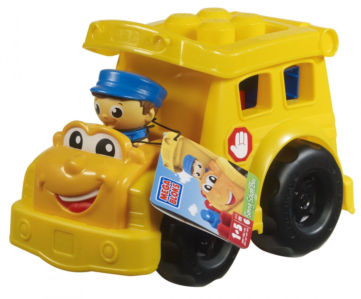 Mega Bloks First Builders Sonny School Bus