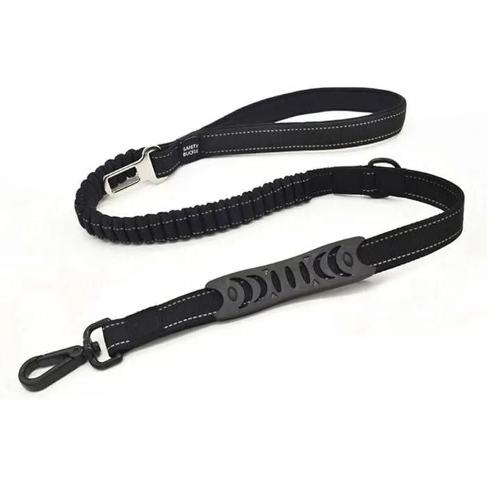 Meilleurs prix pour Laisse Chien Anti-Traction Rflchissante 110 Cm Noir Pzcc