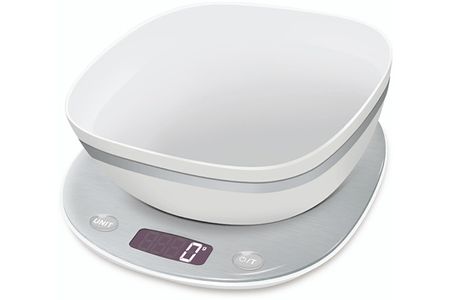Balance de cuisine avec bol TERRAILLON Macaron+ glacée inox finition glossy - vue 3