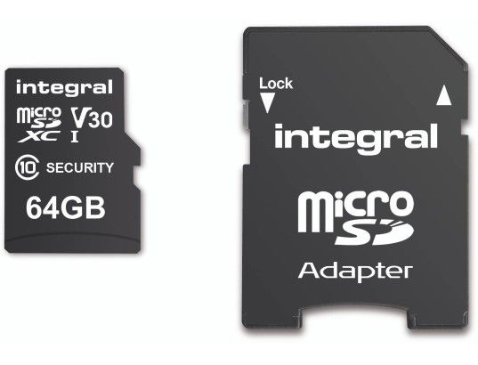 Integral INMSDX64G10 SEC mémoire flash MicroSDXC UHS I Classe 10 Neuf - vue 2