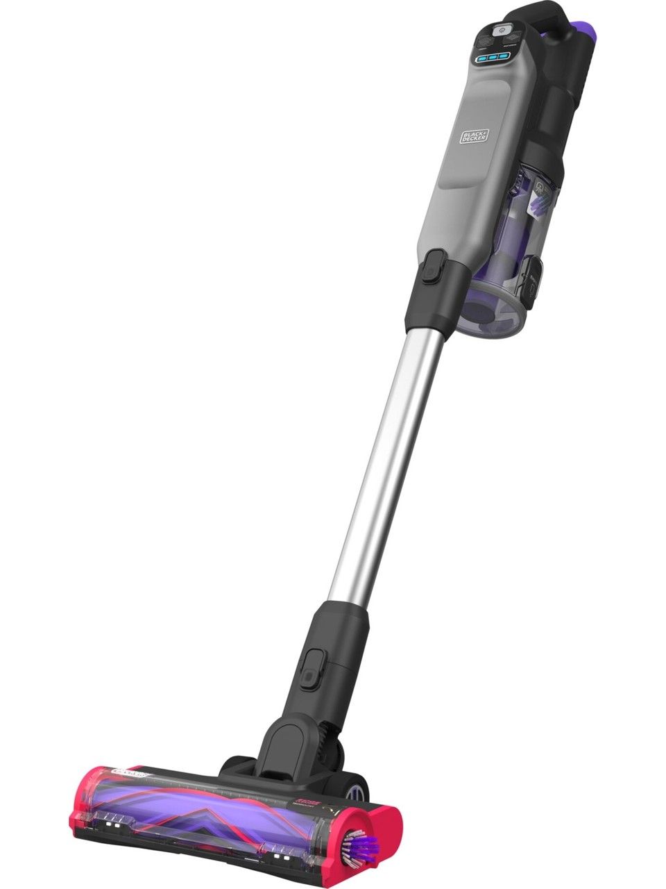 & Decker BHFEA640WG Aspirateur balai Batterie Sec Cyclonique Sans sac 0 75 Acier inoxydable Neuf - vue 4