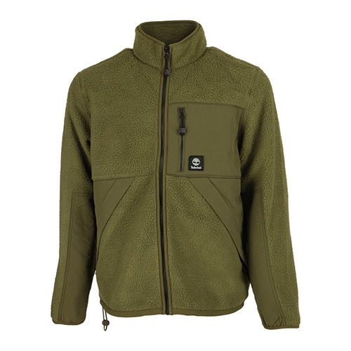 timberland sherpa mix media fleece - S