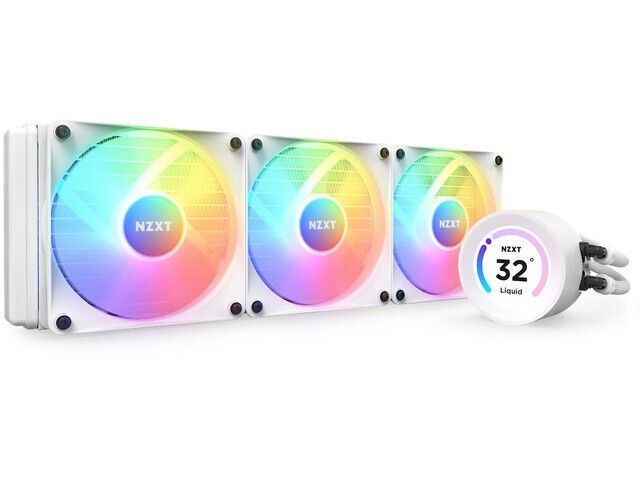 NZXT Kraken Elite 360 RGB Processeur Refroidisseur de liquide tout en un 12 cm 1 pièce Neuf - vue 8