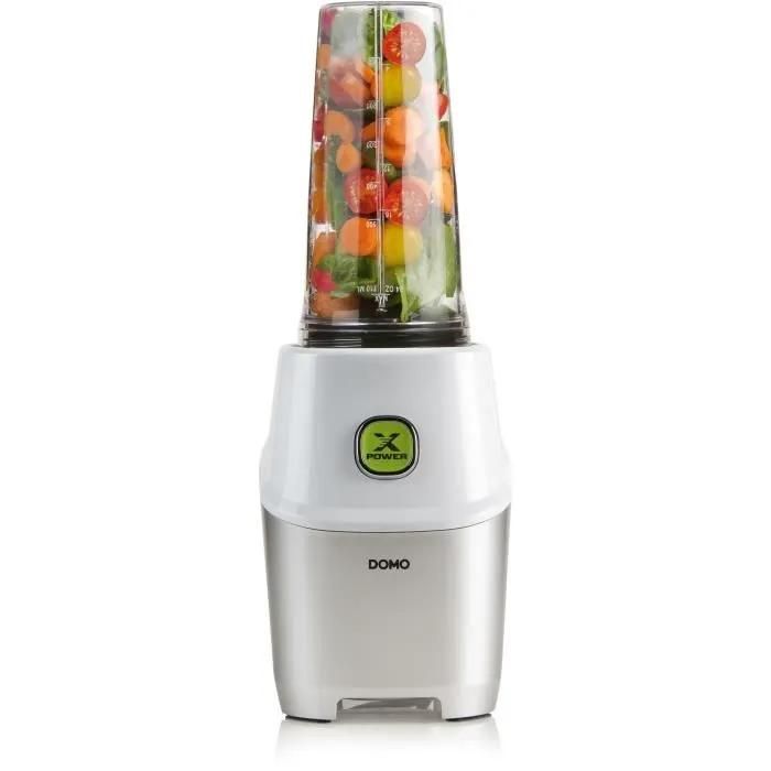 Blender DOMO Xpower DO700BL 3 bouteilles 700 ml et 2 bouteilles 500 ml 10 pièces - vue 5
