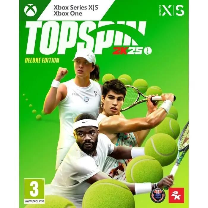 Topspin 2k25 Edition Deluxe Xbox Series Xone 2k - vue 5