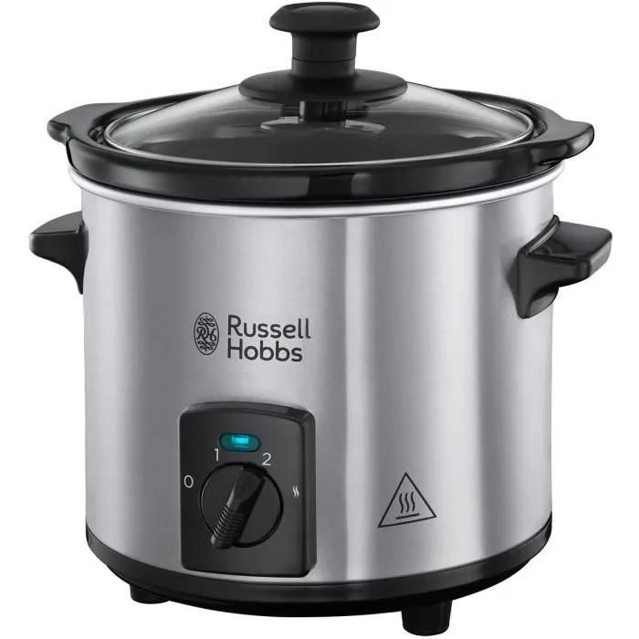 Russell Hobbs Compact Home 25570 56 Mijoteuse 2 litres 145 Watt inox brossé