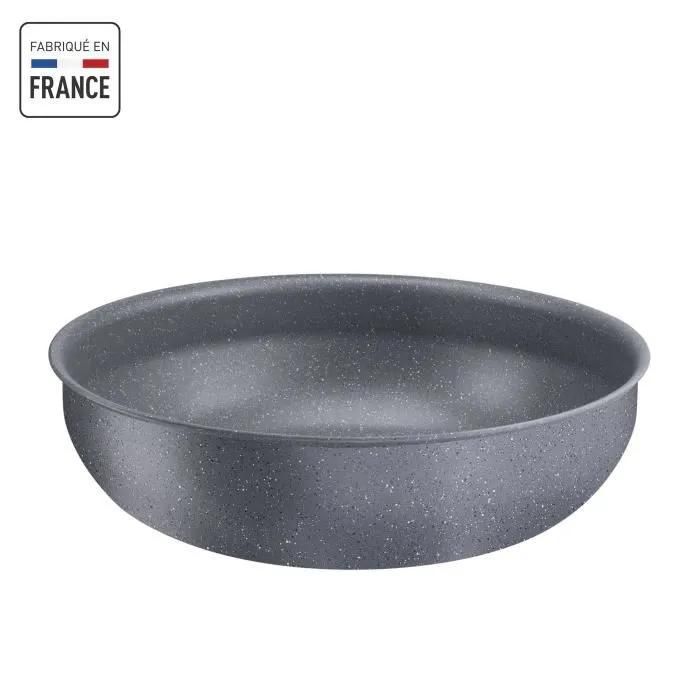 Wok 26cm Aluminium Revêtement Anti adhésif Tous Feux Dont Induction Poignée Amovible Ingenio Natural Force Tefal La Poêle Wok - vue 2