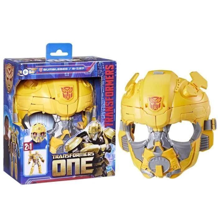 Transformers One figurine 2 en 1 Bumblebee B 127 de 25 cm se convertit en masque jouets interactifs pour filles et garçons dès - vue 4