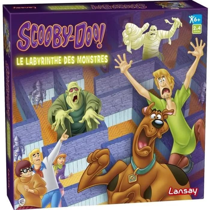 SCOOBY DOO LE LABYRINTHE DES MONSTRES 6+