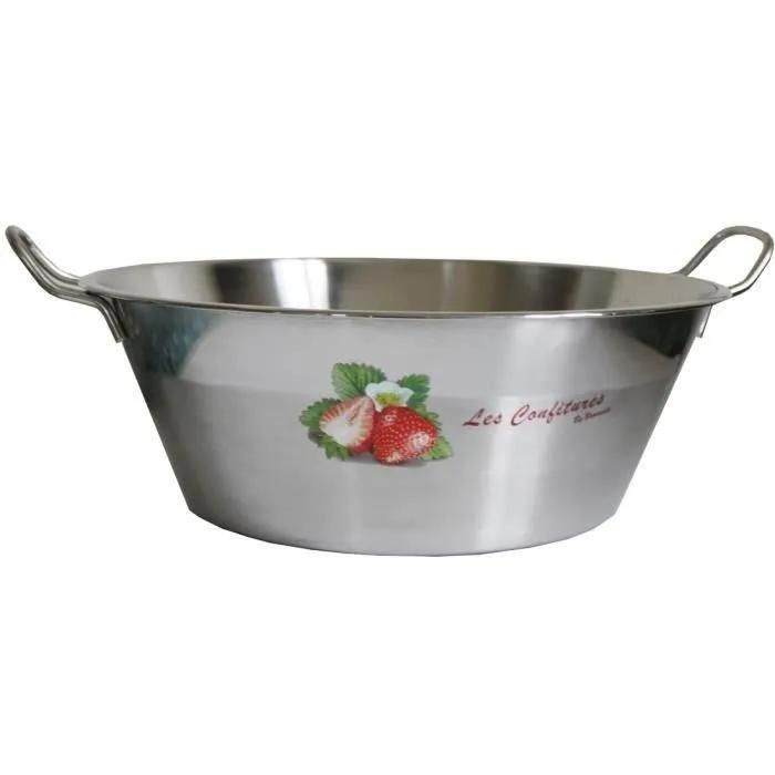 BAUMALU 340678 Bassine à confiture 38 cm décorée - vue 2