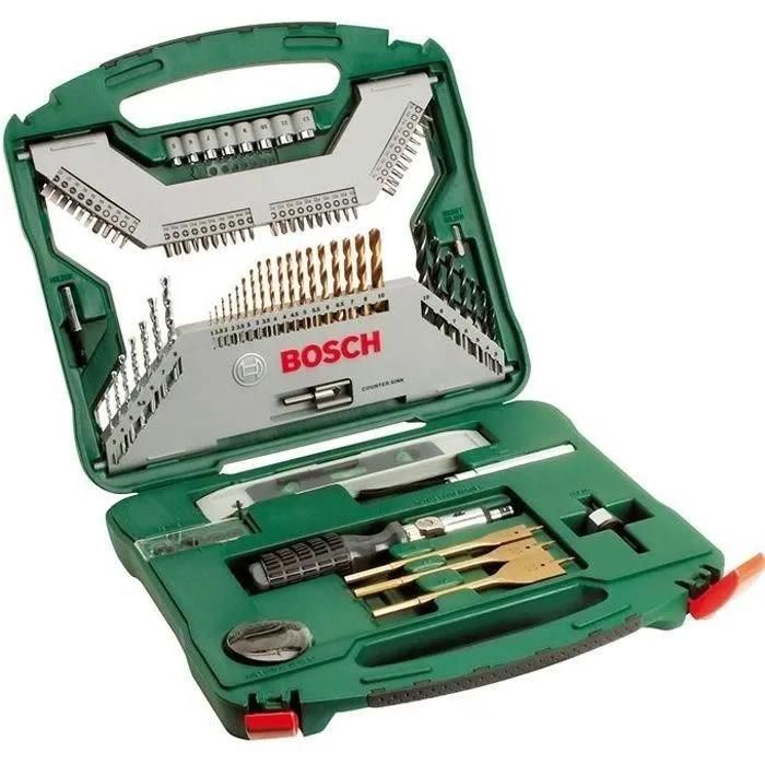 Coffret X Line de forets et d'embouts de vissage Bosch 100 pièces - vue 6