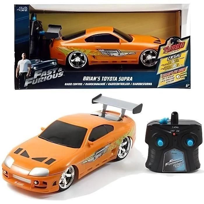 Voiture radio commandée Jada Fast and Furios Brian' Toyota Supra