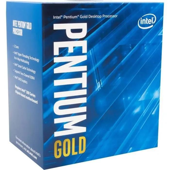 Intel Pentium Gold G6600 processeur 4 2 GHz 4 Mo Smart Cache Boîte Neuf - vue 3