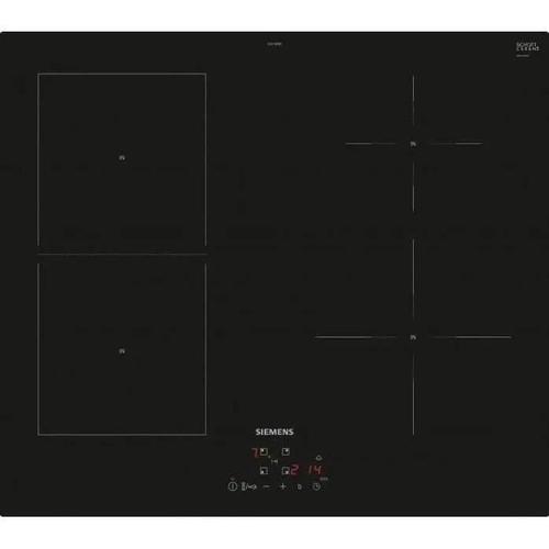 Siemens Iq500 Ee611Bpb5E Table De Cuisson À Induction Noir - 4 Foyers