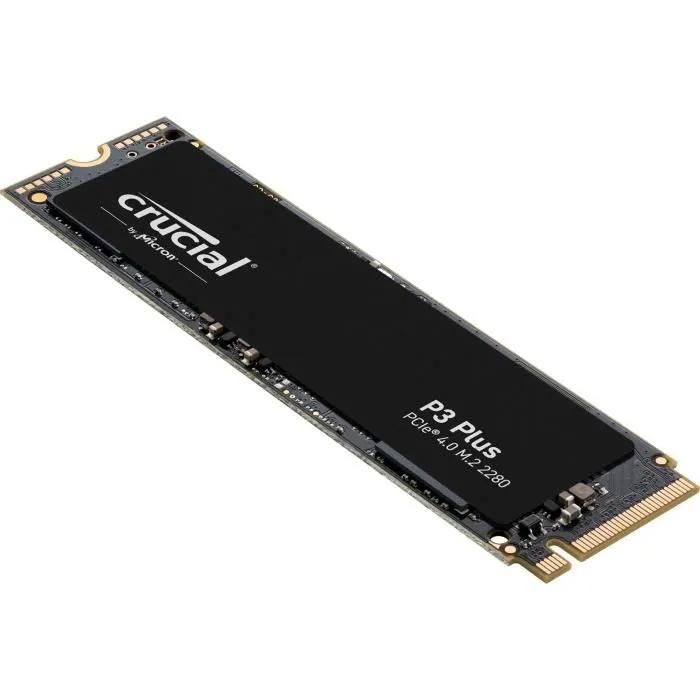 Disque dur SSD CRUCIAL P3 Plus 2 To PCIe 4.0 NVMe .2 2280 - vue 6